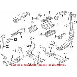 Audi Cabin Air Temperature Sensor 4G0907658B - Genuine VW/Audi